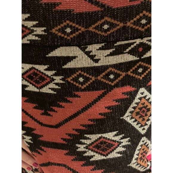 Peruvian Connection Pima Cotton Poncho Andean Geometric  Size XL - Picture 9 of 9